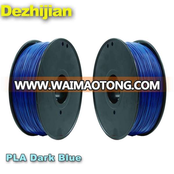 Dark Blue High Quality 3D Printer Filament Wholesale Custom Cheap abs PLA Filament 1.75